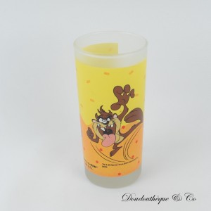 Taz Glas AVENUE OF THE STARS Warner Bros Papa à Croquer Glas undurchsichtige Tube 13 cm