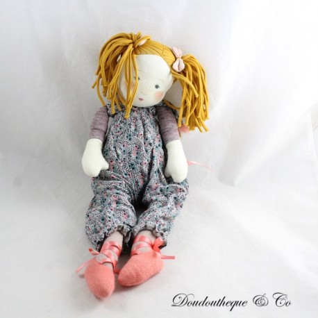 Puppe Violette MOULIN ROTY Les Rosalies Stoffpuppen-Overall 45 cm Puppe Violette MOULIN ROTY Les Rosalies Stoffpuppen-Overall 45 cm