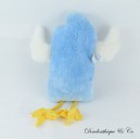 Werbe Plüschtier Vogel Minidou Henkei Teddybär Weichspüler blau 44 cm