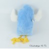 Werbe Plüschtier Vogel Minidou Henkei Teddybär Weichspüler blau 44 cm