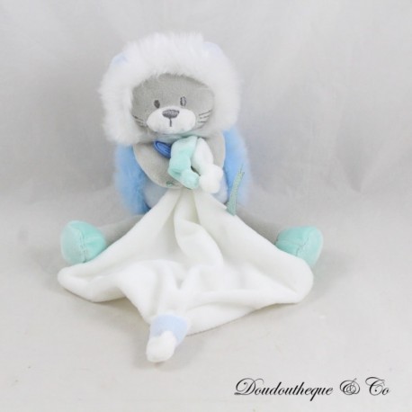 Löwe Plüschtier KUSCHELTIER & COMPANY Artik Cool blau weiß mit Kuscheltier 24 cm Löwe Plüschtier KUSCHELTIER & COMPANY Artik Cool blau weiß mit Kuscheltier 24 cm