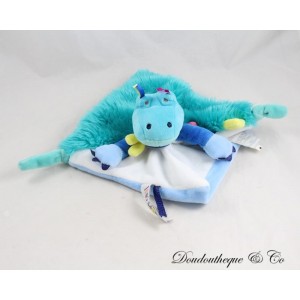 Croco Flat Decke DOUDOU ET COMPAGNIE Krokodil tropi'cool DC3287 23 cm