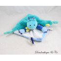 Doudou plat Croco DOUDOU ET COMPAGNIE crocodile tropi'cool DC3287 23 cm
