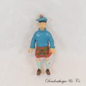 Tim und Struppi L'Ile Noire Figur HERGE Tim und Struppi im schottischen Kilt, Sitzposition 9 cm