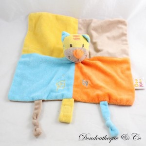 Tiger flaches Kuscheltier DOUKIDOU Dou Kidou orange
