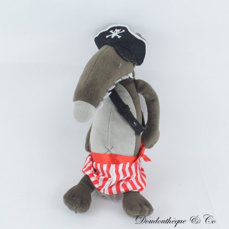 Kuscheltier der Wolf AUZOU Wolf verkleidet als Pirat 27 cm Kuscheltier der Wolf AUZOU Wolf verkleidet als Pirat 27 cm