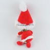 Elf Plüsch FIZZI Weihnachten rot grün mehrfarbig Schal 35 cm