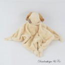 BUKOWSKI braun beige rautenförmiges Hundekuscheltier 27 cm