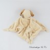 BUKOWSKI braun beige rautenförmiges Hundekuscheltier 27 cm