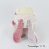 BUKOWSKI Bär Plüsch verkleidet als rosa Hase 13 cm