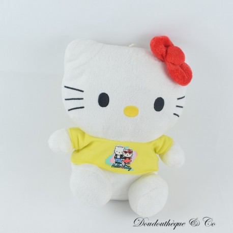 Hello Kitty SANRIO Gelb Rot Schleife T-Shirt 22 cm Hello Kitty SANRIO Gelb Rot Schleife T-Shirt 22 cm