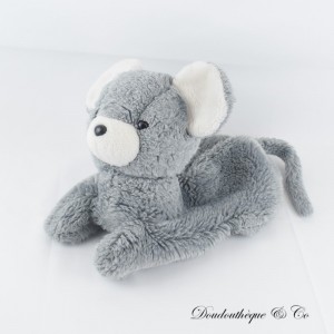 Vintage grau grau Teddybär Pyjama Aufbewahrung Plüsch Maus 45 cm