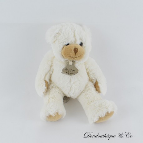 Bär Plüsch STORY BEAR CALIN'OURS Elfenbein HO1153 23 cm Bär Plüsch STORY BEAR CALIN'OURS Elfenbein HO1153 23 cm