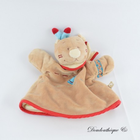 Doudou Puppe Nouky Bär NOUKIE'S Kaya und indischer Pinto 25 cm Doudou Puppe Nouky Bär NOUKIE'S Kaya und indischer Pinto 25 cm