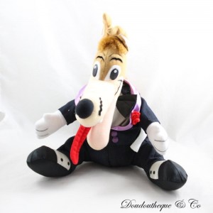 Plüsch The Wolf Wolf TEX AVERY The Tropico Look Diffusion Vintage 1992 schwarzer Anzug 30 cm