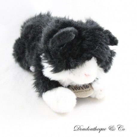 Hutto schwarz weiß schwarz Katze Plüschtier KEEL TOYS Halskette 25 cm Hutto schwarz weiß schwarz Katze Plüschtier KEEL TOYS Halskette 25 cm