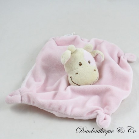 Kuh flaches Kuscheltier NICOTOY pink c Kuh flaches Kuscheltier NICOTOY pink c