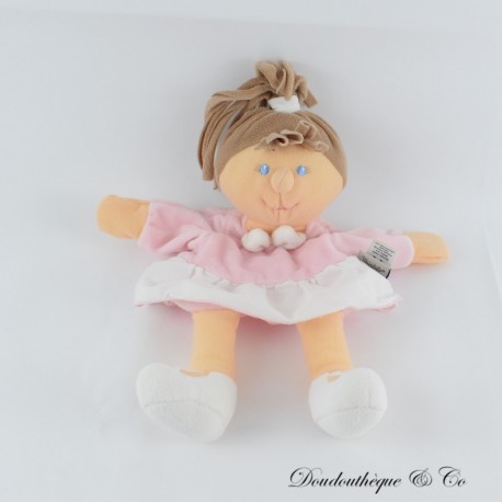 Mädchen Puppendecke STERNTALER Puppe Braun Rosa Kleid 32 cm Mädchen Puppendecke STERNTALER Puppe Braun Rosa Kleid 32 cm