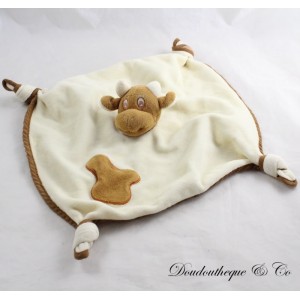 GIPSY Kuh flaches Kuscheltier beige braun