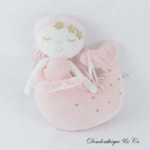 Meerjungfrau Plüsch NICOTOY SIMBA BENELUX Rosa goldene Sterne Schlafaugen 34 cm