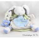 Kaninchenpuppe Kuscheltier DOUDOU ET COMPAGNIE grau blau