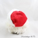 Stoffbär BUKOWSKI Nikolausmütze Baby Tomtenisse weiß 14 cm