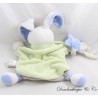 Kaninchenpuppe Kuscheltier DOUDOU ET COMPAGNIE grau blau