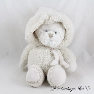 BUKOWSKI Bear Cappuccio in peluche beige