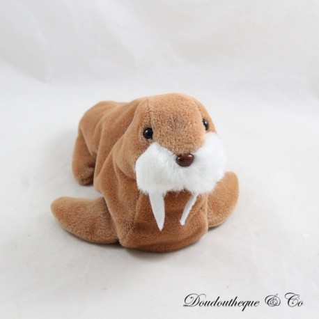 Morsa de peluche vintage SUPER TOYS marrón Supertoys Simba Toys ojos de plástico 21 cm Morsa de peluche vintage SUPER TOYS marrón Supertoys Simba Toys ojos de plástico 21 cm