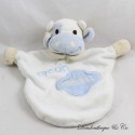 Kuhpuppe Kuscheltier CMP Erwachen und Zärtlichkeit blau weiß muh muh 22 cm