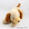 SIMBA TOYS Nicotoy brauner Hundeplüsch auf dem Bauch liegend 32 cm