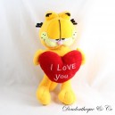 PAWS Garfield & Oddie Red Heart Ich liebe dich Katzenplüsch