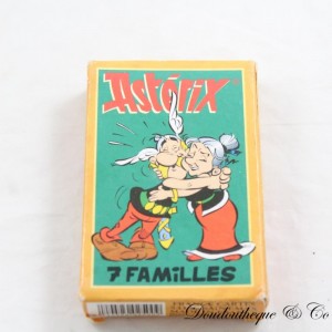 Set mit 7 Familien Asterix DUCALE Edition ALBERT RENE/GOSCINNY-UDERZO Vintage-Karten 2002 Komplett