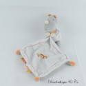 Nilpferd Einstecktuch Kuscheltier SIMBA TOYS Einstecktuch weiß und grau Würfel lachen 30 cm