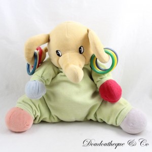 Green Elephant Sensorische Plüschdecke Aktivitäten