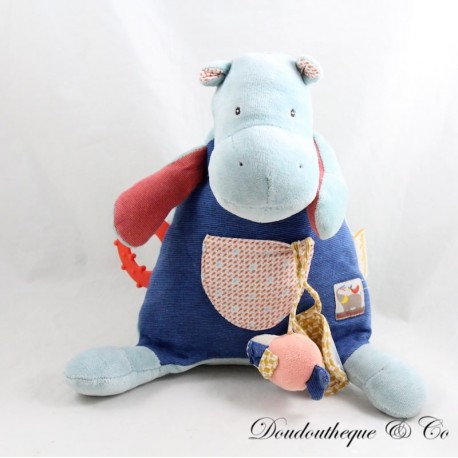 Nilpferd erweckendes Plüschtier MOULIN ROTY Les Papoum Nilpferd erweckendes Plüschtier MOULIN ROTY Les Papoum