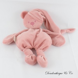 Halbflache Bärendecke NATTOU Rosenhut und Schleifen 30 cm