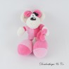 DIDDL Diddlina Depesche rosa weiße Maus Plüschtier mit rosa Einstecktuch 17 cm