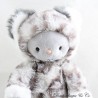 Hello Kitty Katze Plüsch KEEL TOYS Schneeleopard Kuscheltiere 26 cm 17 cm