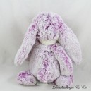 CMP Kaninchen Souvenir Plüschschal Les 2 Alpes meliert lila weiß 24 cm