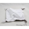 Flache Katze Kuscheltier SIMBA DICKIE grau weiß geknotete Ecken 22 cm