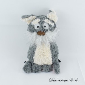Hund oder Katze Plüsch SIGIKID Beasts Town grau und weiß 22 cm