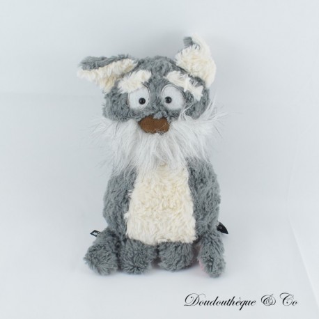 Peluche per cani o gatti SIGIKID Beasts Town grigio e bianco 22 cm Peluche per cani o gatti SIGIKID Beasts Town grigio e bianco 22 cm