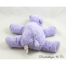 Lila GUND Nilpferd Plüsch Längliches lockiges Haar 24 cm