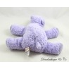 Lila GUND Nilpferd Plüsch Längliches lockiges Haar 24 cm