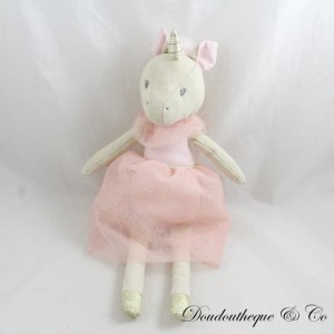 Rosa Einhorn Plüsch Tao Kleid