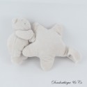 NOUKIE'S Musical Bear Nouky Plüsch Creme Weiß Stern Pulver 20 cm