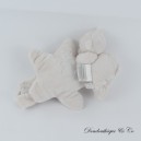 NOUKIE'S Musical Bear Nouky Plüsch Creme Weiß Stern Pulver 20 cm