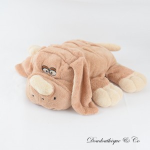 DUPUIS braun beige Hundeplüsch 28 cm