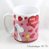 Große XXL Snoopy & Woodstock PEANUTS Herz Tasse